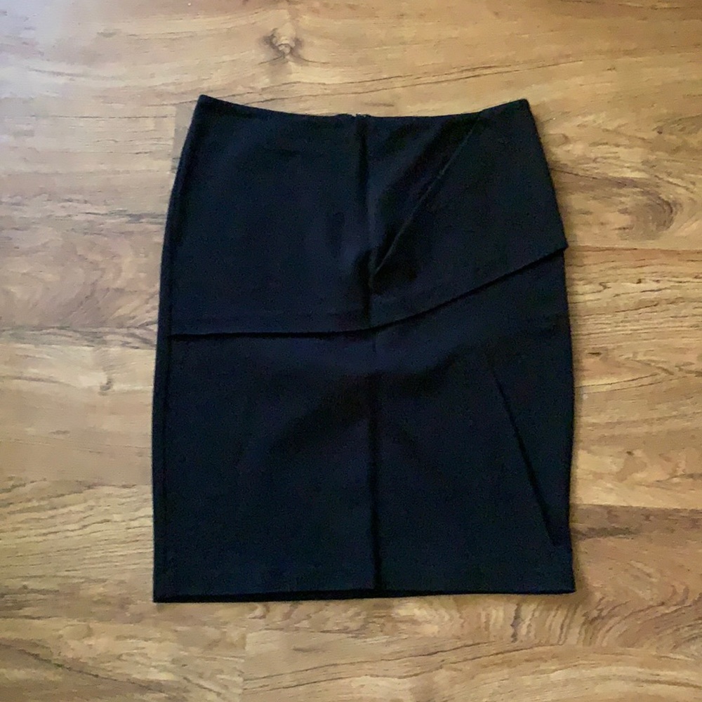 CAbi black pencil skirt